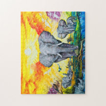 Foto Puzzle mit Geschenkboxen