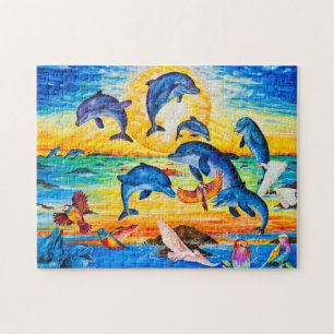 Foto Puzzle mit Geschenkboxen