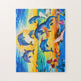 Foto Puzzle mit Geschenkboxen