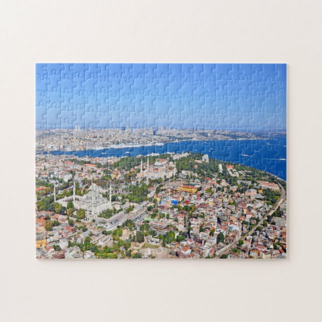 Foto-Puzzlespiel mit Geschenkboxen: Istanbul - (Horizontal)