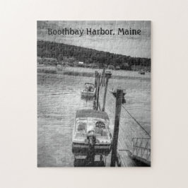 Foto-Puzzlespiel w/Box Dockside Boothbay