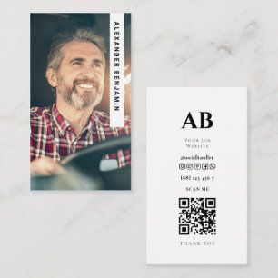 Foto QR Code Business Card Visitenkarte