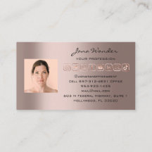 Foto QR-Code für Social Media-Logos