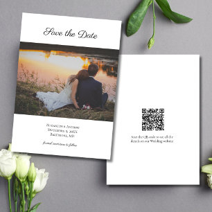 Foto-QR-Code Hochzeit Termin vormerken  Save The Date