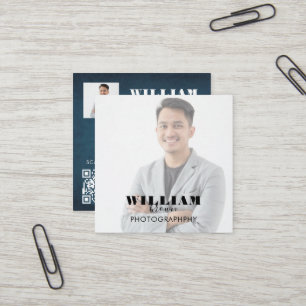 Foto-Quadrat-Geschäftskarte Quadratische Visitenkarte