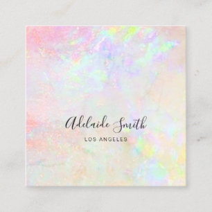 Foto Quadratische Visitenkarte