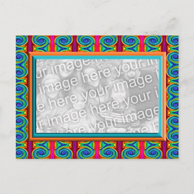 Foto-Rahmen Postkarte (Vorderseite)