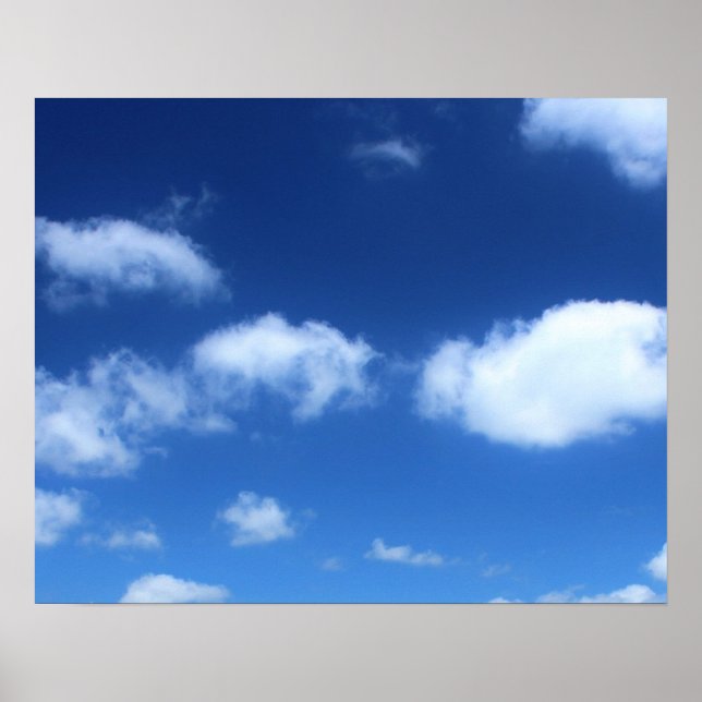 Foto "Restful Clouds" Poster (Vorne)