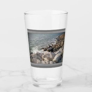 Foto Rocky Ocean Shore Glas