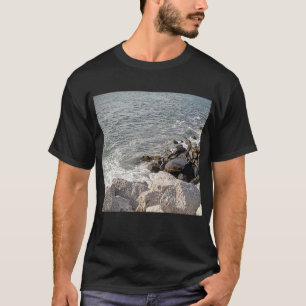 Foto Rocky Ocean Shore T-Shirt