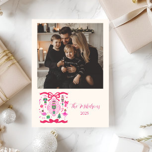 Foto Rosa Nussknacker Weihnachten