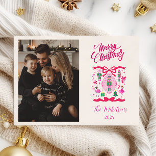 Foto Rosa Nussknacker Weihnachten