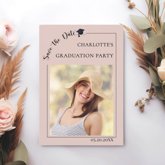 Foto Rosé Abschlussfeier Save the Date (Von Creator hochgeladen)