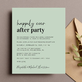 Foto Sage Hochzeit Einladung