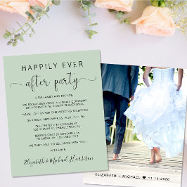 Foto Sage Hochzeit Einladung