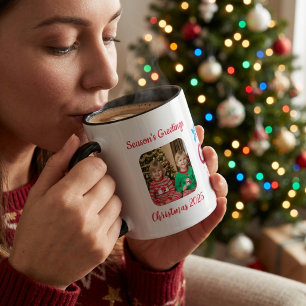 Foto Saison Grüße Personalisierte Tasse
