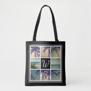 Foto-Sammelbeutel mit individuelle Name-Monogramm Tasche
