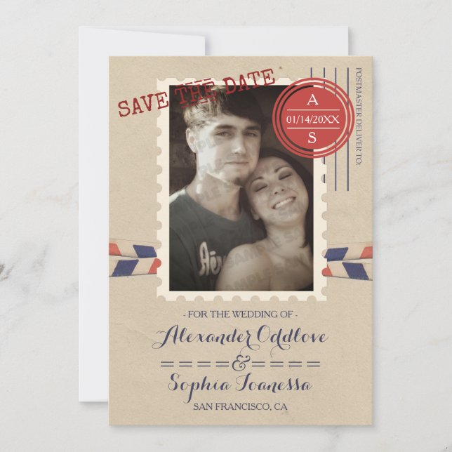 Foto Save the Date (Vorderseite)