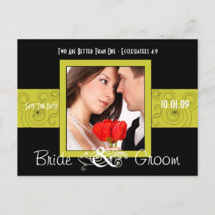 Foto Save the Date Ankündigungspostkarte