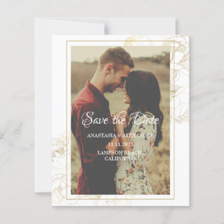 Foto SAVE THE DATE der Einladung.