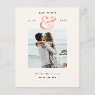 Foto Save the Date Einladung Flyer