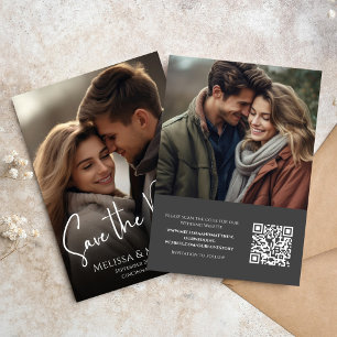 Foto Save the Date Elegant Classy Calligraphy