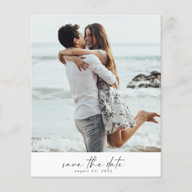 Foto Save the Date Flyer (Vorne)