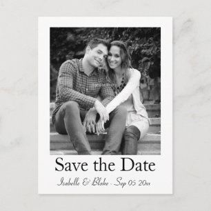 Foto Save the Date Postkarte