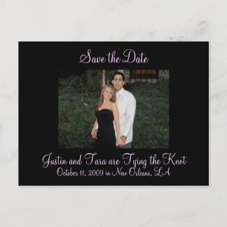 Foto Save the Date Postkarte 5