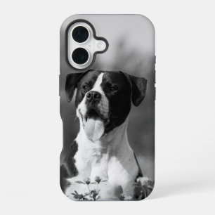 Foto Schwarz und Weiß personalisierbar iPhone 16 Hülle