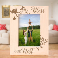 Foto segne unsere Nest-Vogel-Silhouetten