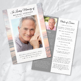 Foto-Service-Programm für Beach Ocean Einladung