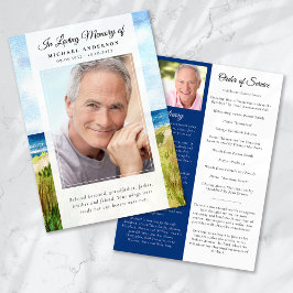 Foto-Service-Programm für Beach Ocean Einladung