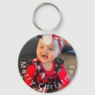Foto Simple Frohe Weihnachten Schlüsselanhänger