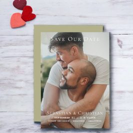 Foto Simple Save the Date Wedding