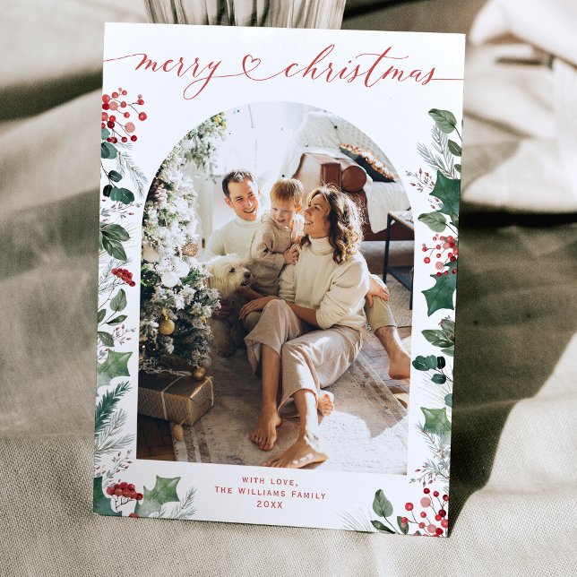 Foto Single Arch Feiertagskarte (Von Creator hochgeladen)