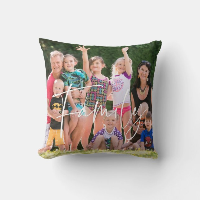 Foto-Skriptfamilie Kissen (Vorderseite)