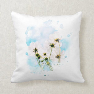 *~* Foto SKY Pink Blume FLORAL AR15  Kissen