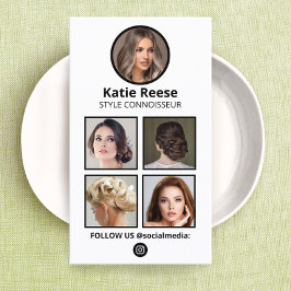 Foto Social Media, Instagram Visitenkarte