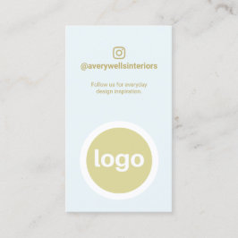 Foto Social Media Marketing Logo-Geschäftsbereich Visitenkarte