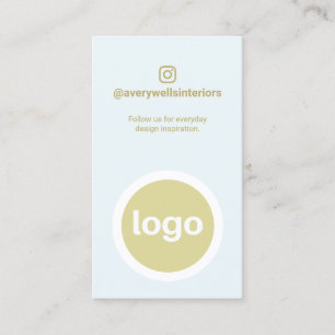 Foto Social Media Marketing Logo-Geschäftsbereich Visitenkarte
