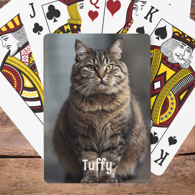Foto spielen Karten Katze Mama Geschenk Idee Katze Spielkarten (Von Creator hochgeladen)