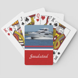 Foto-Spielkarten personalisiert mit Ihrem Boot Spielkarten