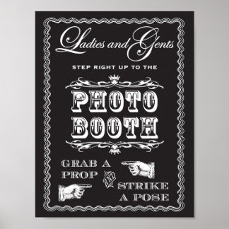 Foto-Stand Stricken Pose-Zeichen Poster