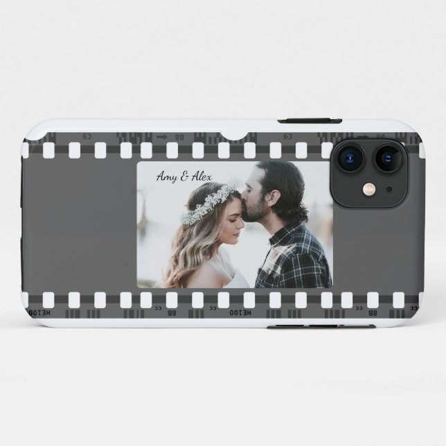 Foto-Standfolie personalisierte Fotovorlage Case-Mate iPhone Hülle (Rückseite (Horizontal))