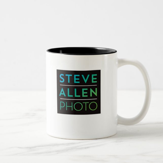 Foto Steve Allen 11 Unze Zwei-Ton Tasse (Rechts)