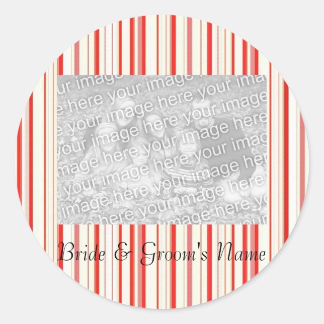 Foto Stickers-Vorlage Runder Aufkleber (Vorderseite)