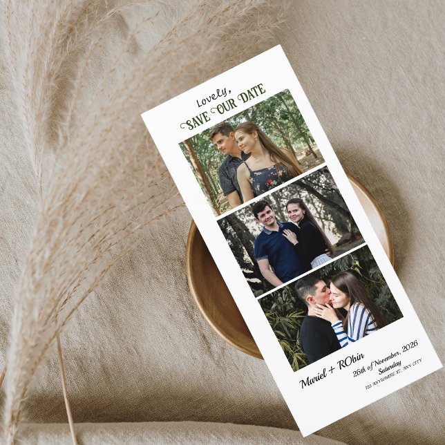 Foto-Streifen Save the Date (Von Creator hochgeladen)
