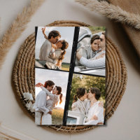 Foto Strip Moderne Hochzeit speichern das Datum