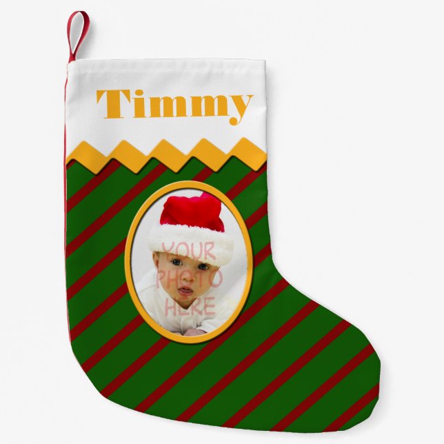 Foto-Strumpf Kleiner Weihnachtsstrumpf (Vorderseite)